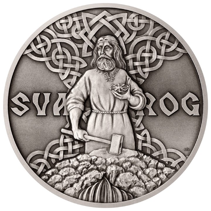 Niue: Universal Gods - Svarog 5 oz Silber 2022 