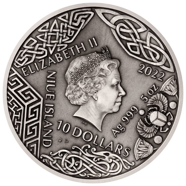 Niue: Universal Gods - Svarog 5 oz Silber 2022 