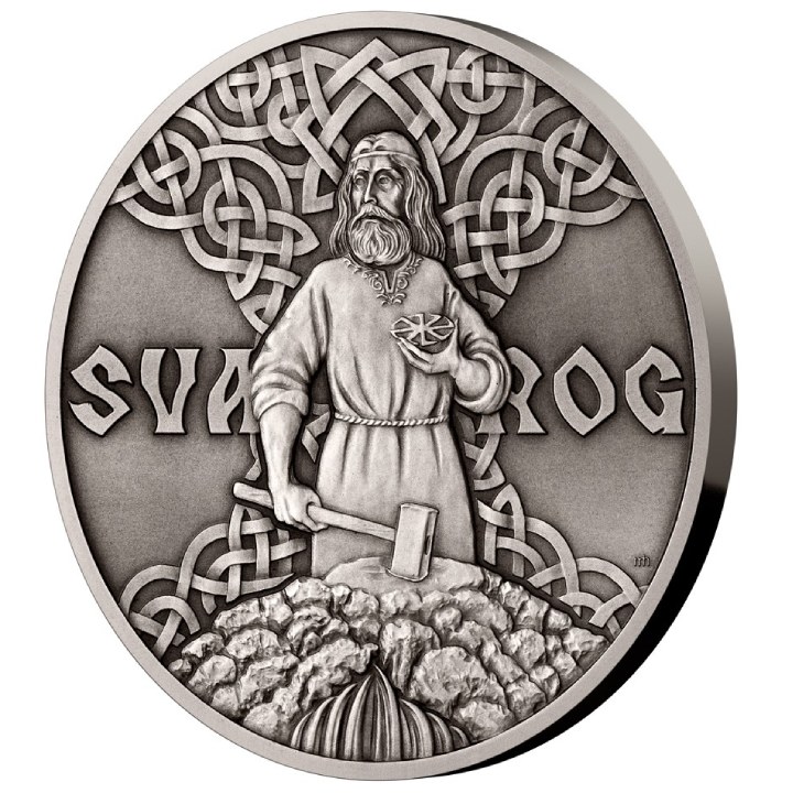 Niue: Universal Gods - Svarog 5 oz Silber 2022 