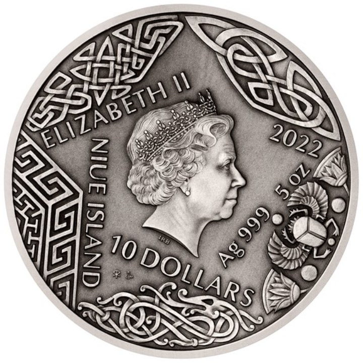 Niue: Universal Gods - Thor 5 oz Silber 2022 