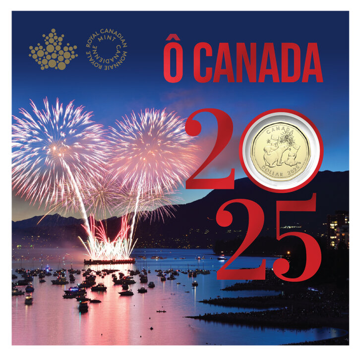 O Canada 5 Coin 2024 Card Set