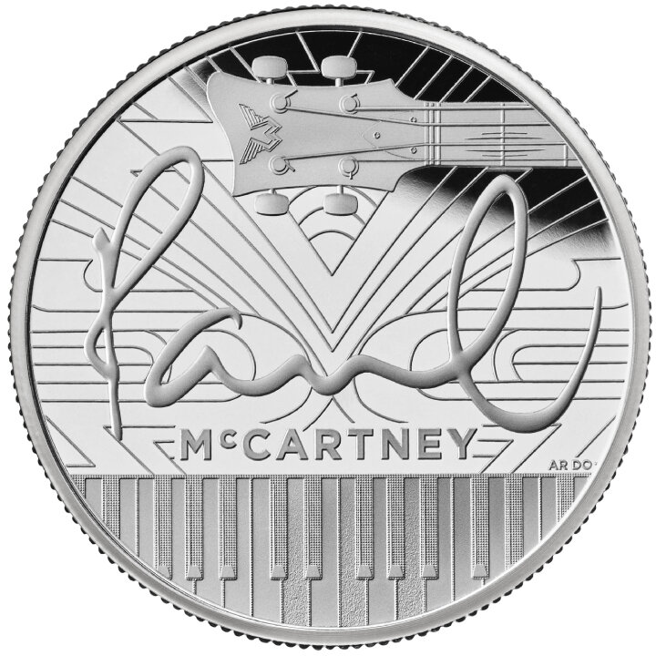 Paul McCartney 2 oz Silber 2024 Proof 