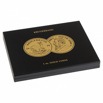 Presentation cases for 30 x 1 oz Krugerrand Gold coins in capsules Leuchtturm