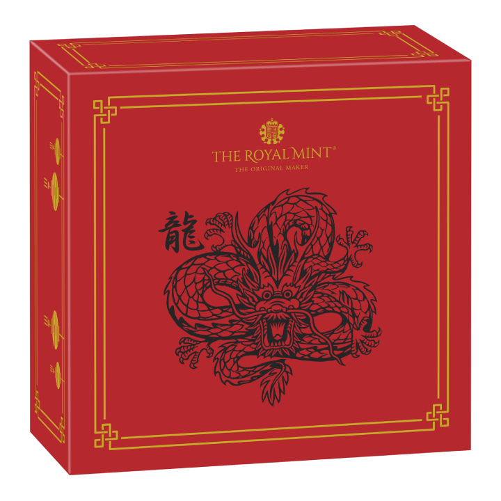 Royal Mint Lunar: Year of the Dragon 1 oz Gold 2024 Proof