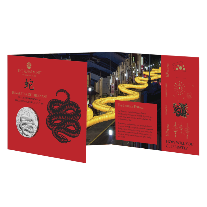 Royal Mint Lunar: Year of the Snake Cupro-Nickel 2025