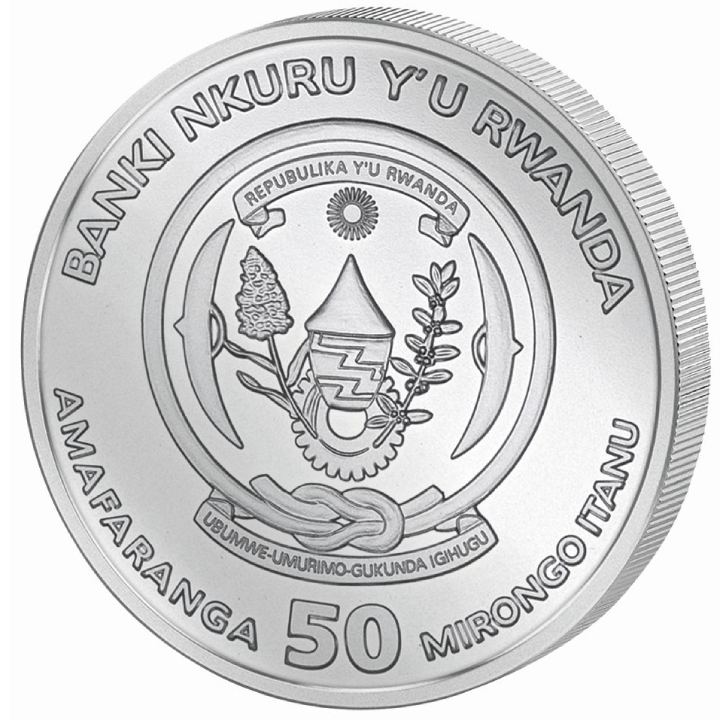 Rwanda: Nautical Ounce - 165 years of Great Eastern 1 oz Silber 2023 Proof Coin