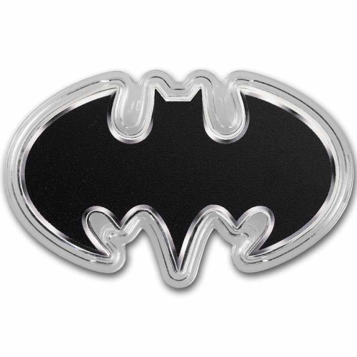 Samoa: Batman Batarang coloured 1 oz Silver 2024 Shaped Coin