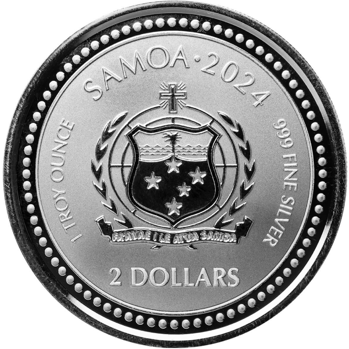 Samoa: The Creator 1 oz Silver 2024 Prooflike