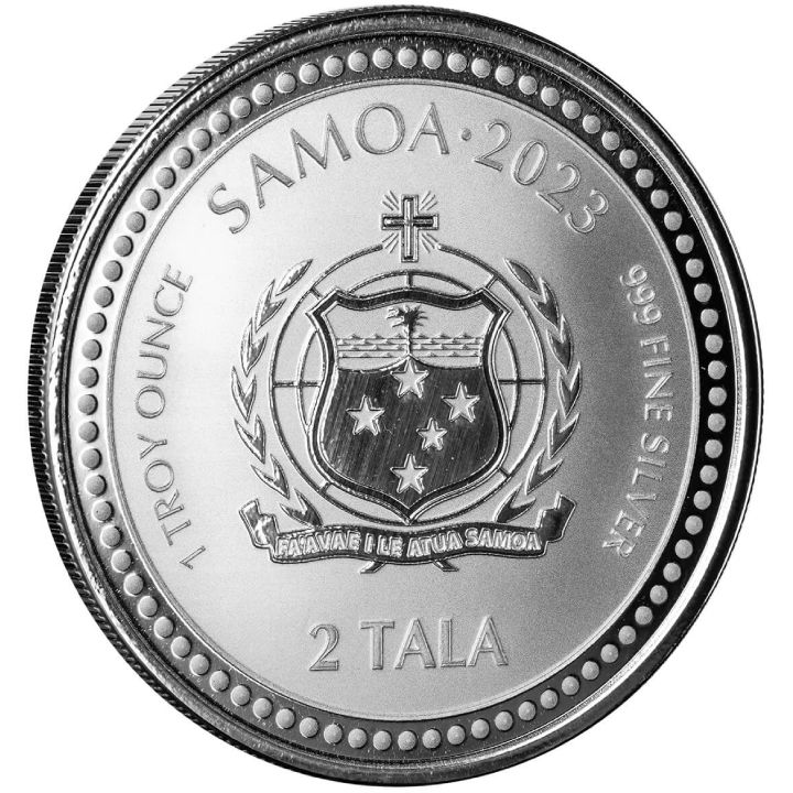 Samoa: The Teacher 1 oz Silver 2023 Prooflike