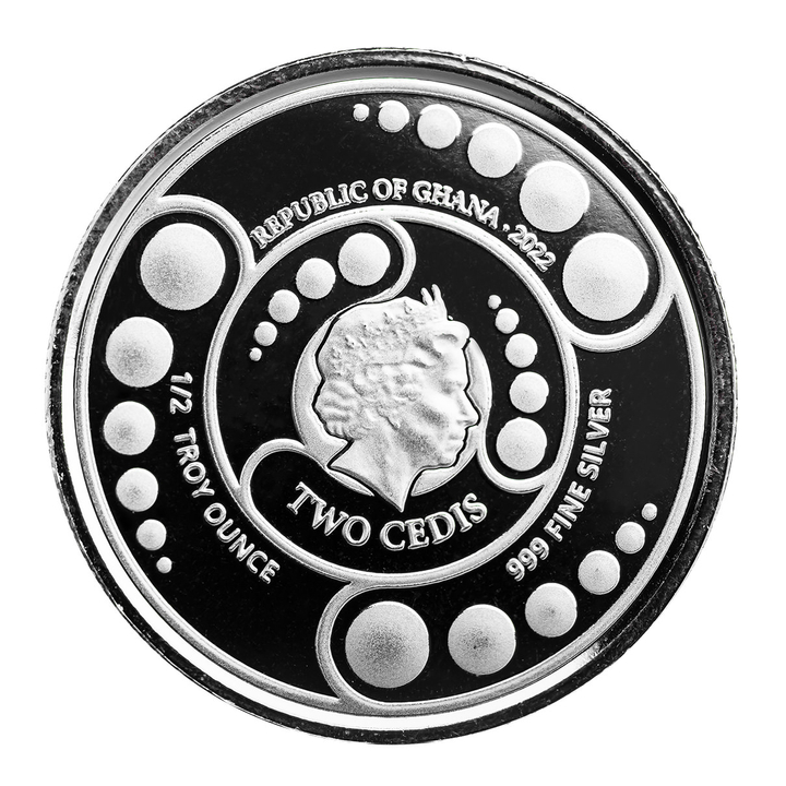 Set of Ghana Alien 4 x 1/2 oz Silber 2022