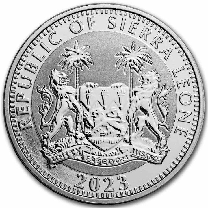 Sierra Leone: Egyptian Gods - Osiris 1 oz Silber 2023