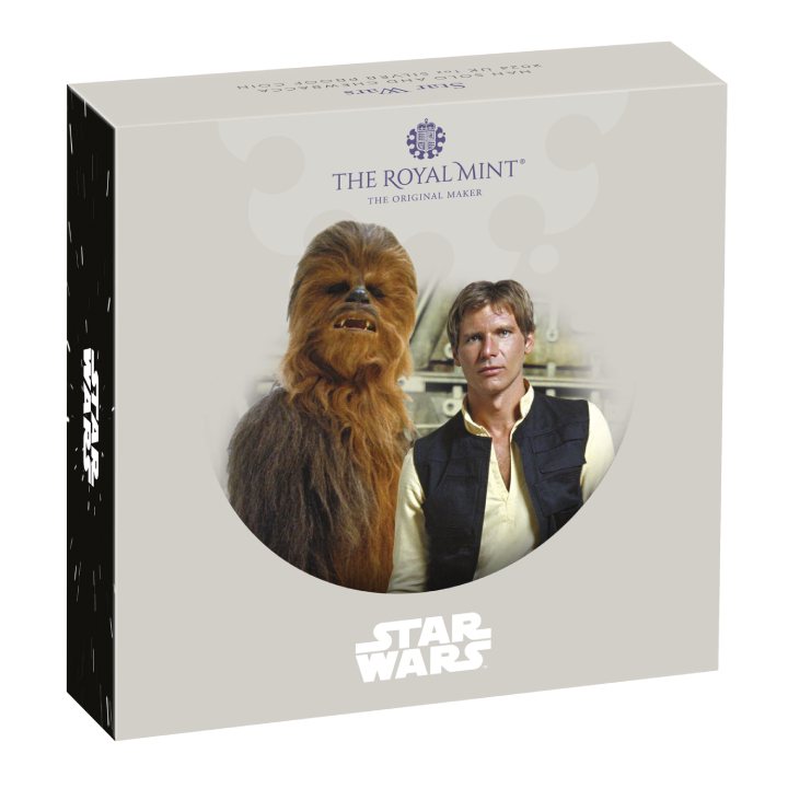 Star Wars: Han Solo and Chewbacca 1 oz Silber 2023 Proof 