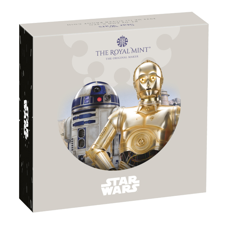 Star Wars: R2-D2 and C-3PO 1 oz Silber 2023 Proof 