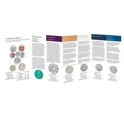 The 2020 United Kingdom Brilliant Uncirculated Annual Coin Set of 13 coins 