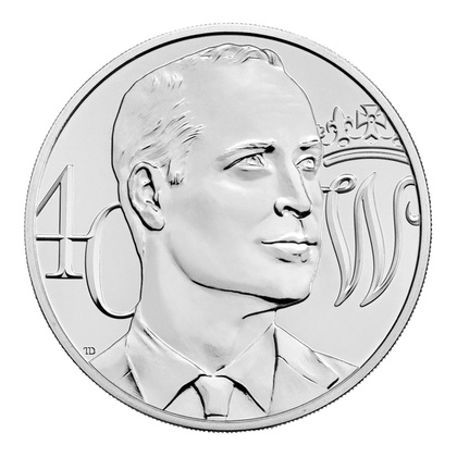 The 40th Birthday of HRH The Duke of Cambridge Cupro-nickel 2022