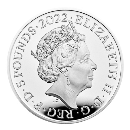 The 40th Birthday of HRH The Duke of Cambridge Silber 2022 Proof Piedfort Coin