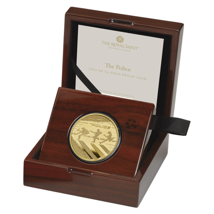 The Police 1 oz Gold 2023 Proof 