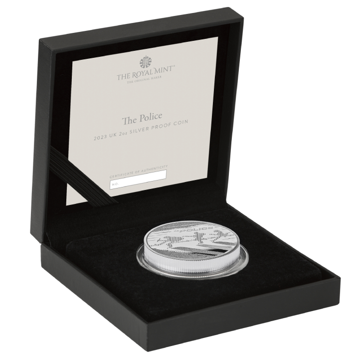 The Police 2 oz Silber 2023 Proof 