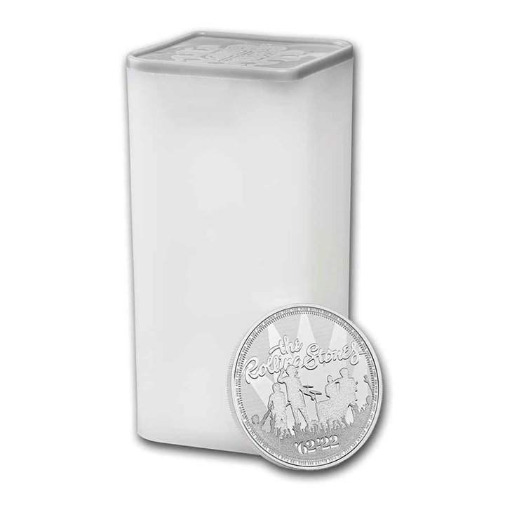 The Rolling Stones 1 oz Silber 2022 