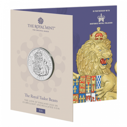 The Royal Tudor Beasts: Lion of England Cupro-Nickel 2022 