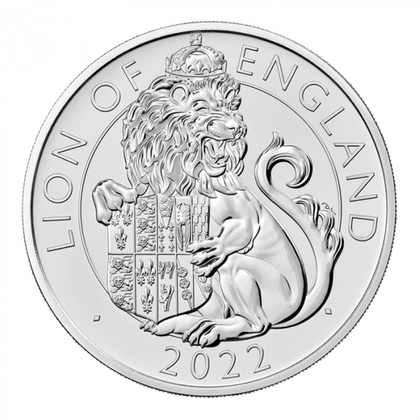 The Royal Tudor Beasts: Lion of England Cupro-Nickel 2022 