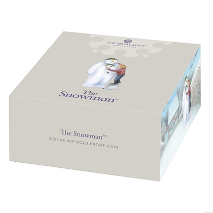 The Snowman Gold  2021 Proof 