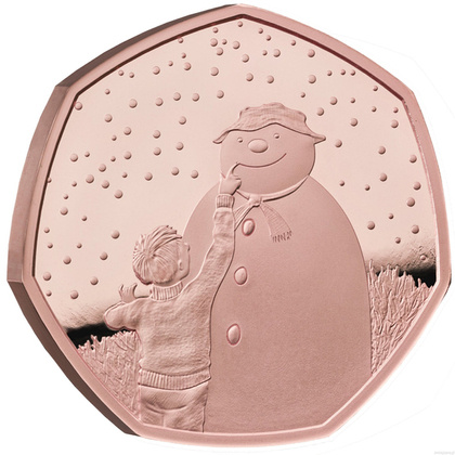 The Snowman Gold  2021 Proof 