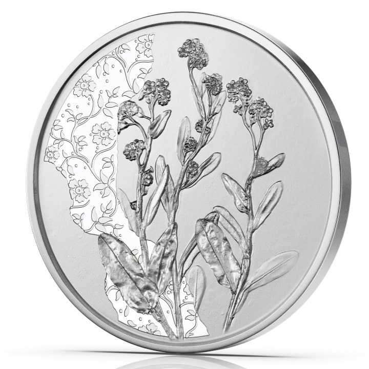 The forget-me-not 10 Euro Silber 2023 Coin