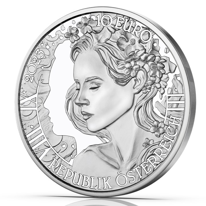 The forget-me-not 10 Euro Silber 2023 Coin