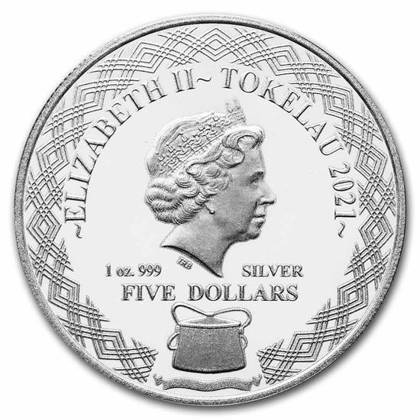 Tokelau: Northern Pygmy Owl 1 oz Silver 2021