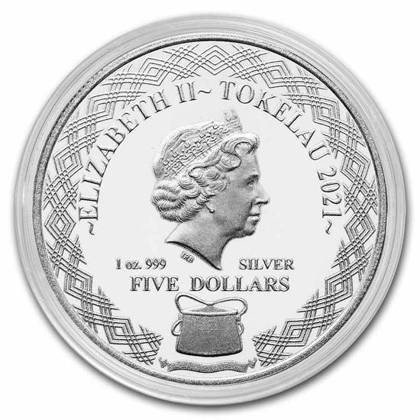 Tokelau: Northern Pygmy Owl 1 oz Silver 2021