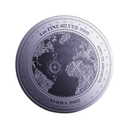 Tokelau: Terra 1 oz Silber 2022