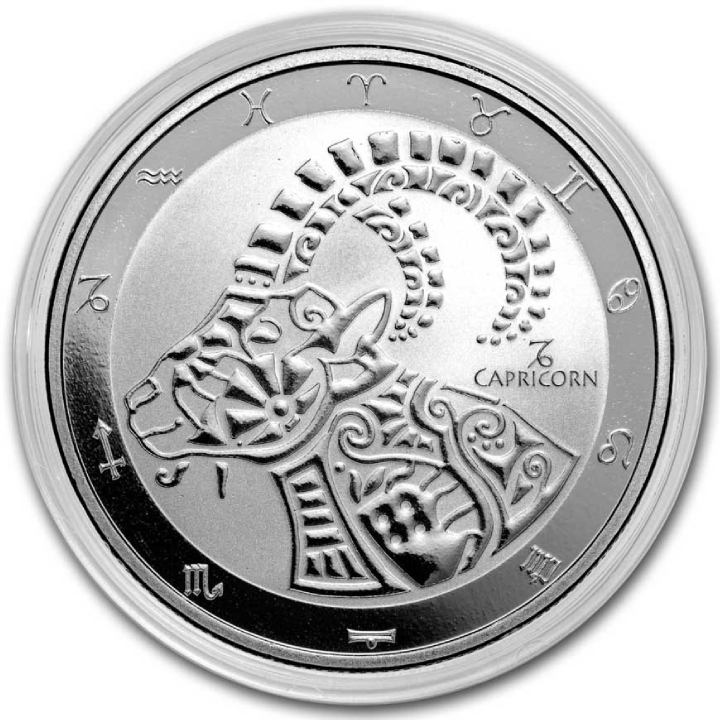 Tokelau: Zodiac Series - Capricorn 1 oz Silver 2024