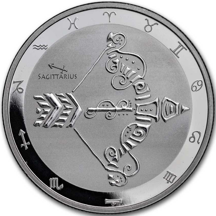 Tokelau: Zodiac Series - Sagittarius 1 oz Silber 2024