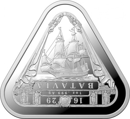 Treasure Shipwrecks: Batavia 1 oz Silber 2019