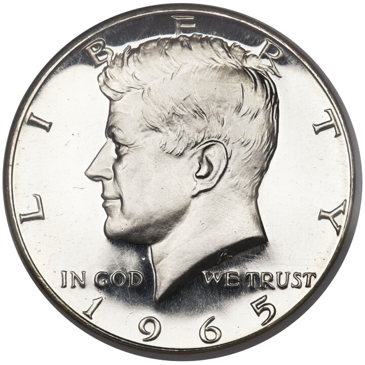 USA: 50 Cents - Half Dollar ($0.50) Silber Verschiedene Jahrgänge (Ag.400 Probe) Umlaufend