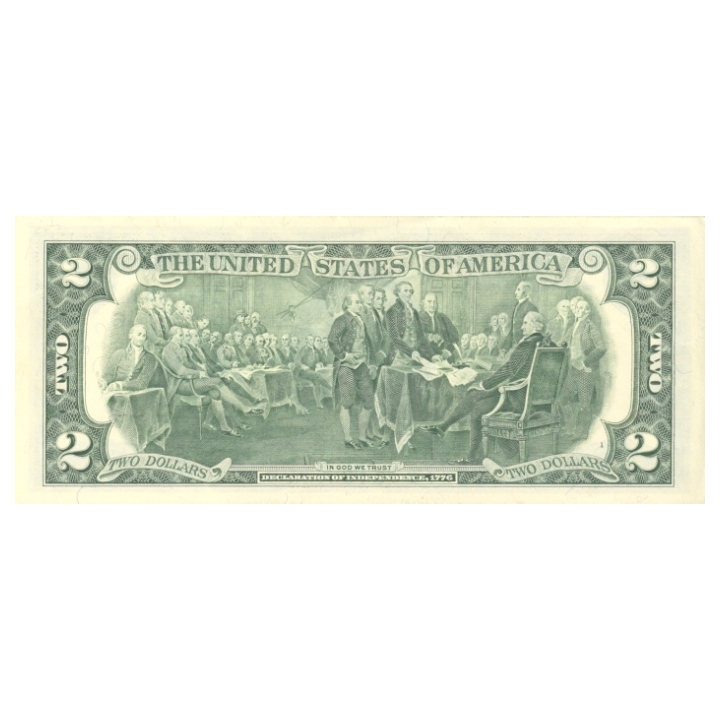 USA Banknote 2 Dollars (2 U.S. dollars / 2 USD)