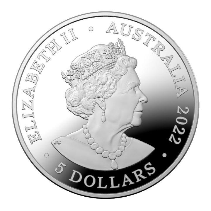 Wallal Centenary - Australia Tests Einstein's Theory 1 oz Silber 2022 Proof Domed Coin