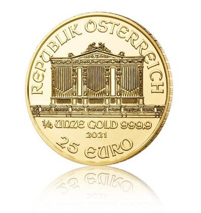 Wiener Philharmoniker 1/4 oz Gold 2021