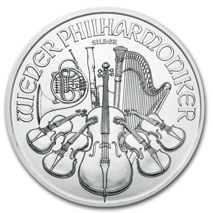 Wiener Philharmoniker 1 oz Silber 2020