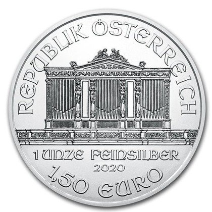 Wiener Philharmoniker 1 oz Silber 2020