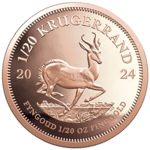  5-Coin set Krugerrand Gold 2024 Proof