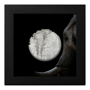  Cook Islands: Reconstruction - Elephant 2 oz Silber 2024 Proof High Relief