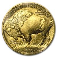 American Buffalo 1 oz Gold 2014-W PCGS PR70 DCAM First Strike