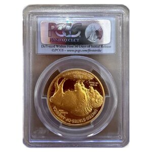 American Buffalo 1 oz Gold 2014-W PCGS PR70 DCAM First Strike