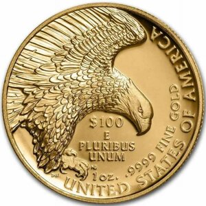 American Liberty 1 oz Gold 2019-W High Relief Enhanced PCGS SP70PL