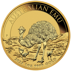 Australian Emu 1 oz Gold 2023 MS 69 NGC First Day of Issue (001)