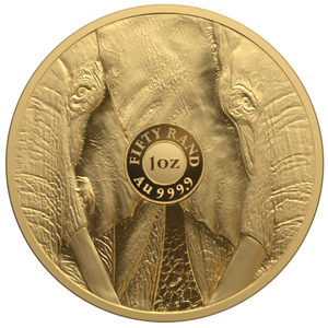 Big Five III: Elephant 1 oz Gold 2024 Proof