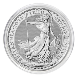 Britannia - King Charles III 1000 g Silber 2023