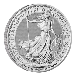 Britannia - King Charles III 1000 g Silber 2023